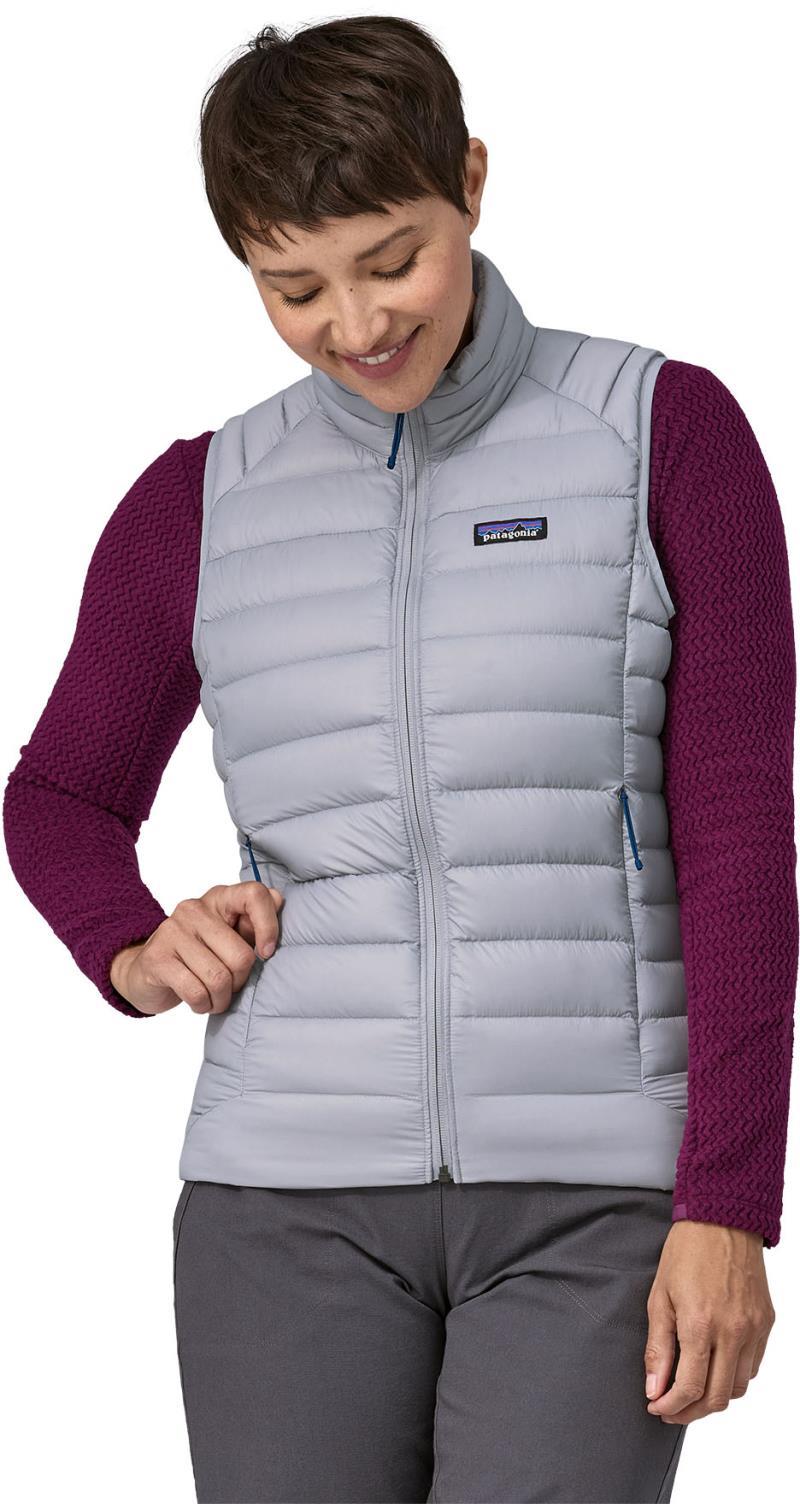Down Sweater Vest - Womens - Herring Grey 2