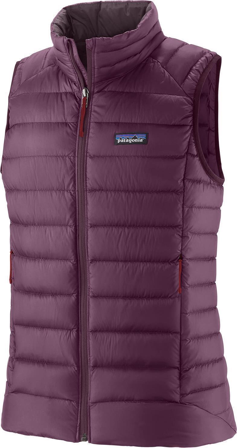 Down Sweater Vest - Womens - Night Plum 1