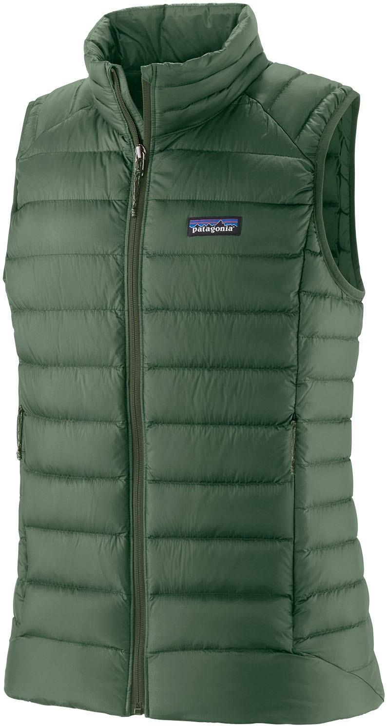 Down Sweater Vest - Womens - canopy green 1