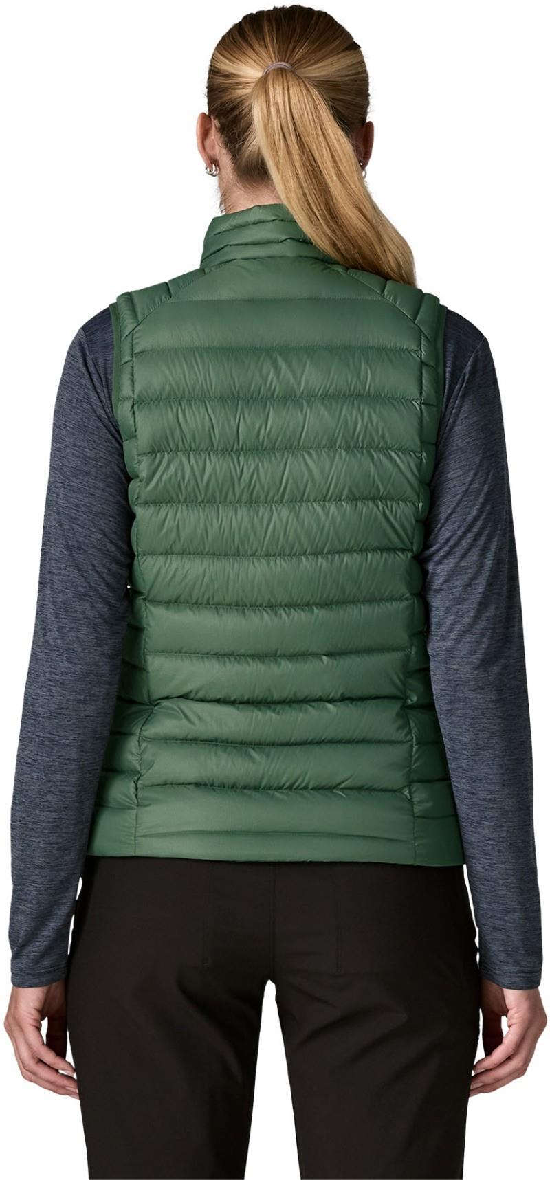 Down Sweater Vest - Womens - canopy green 1