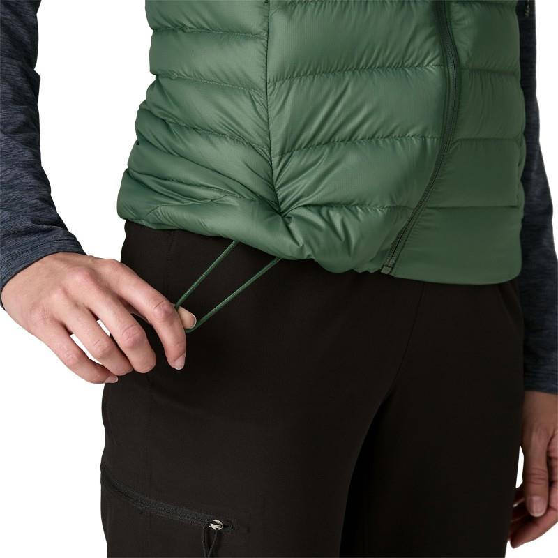 Down Sweater Vest - Womens - canopy green 1