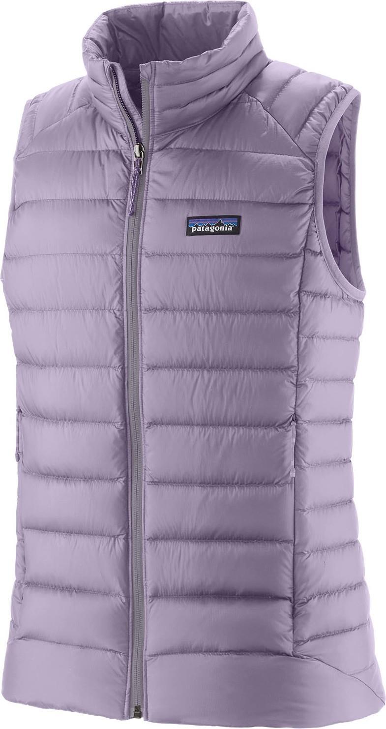 Down Sweater Vest - Womens - concrete purple 1