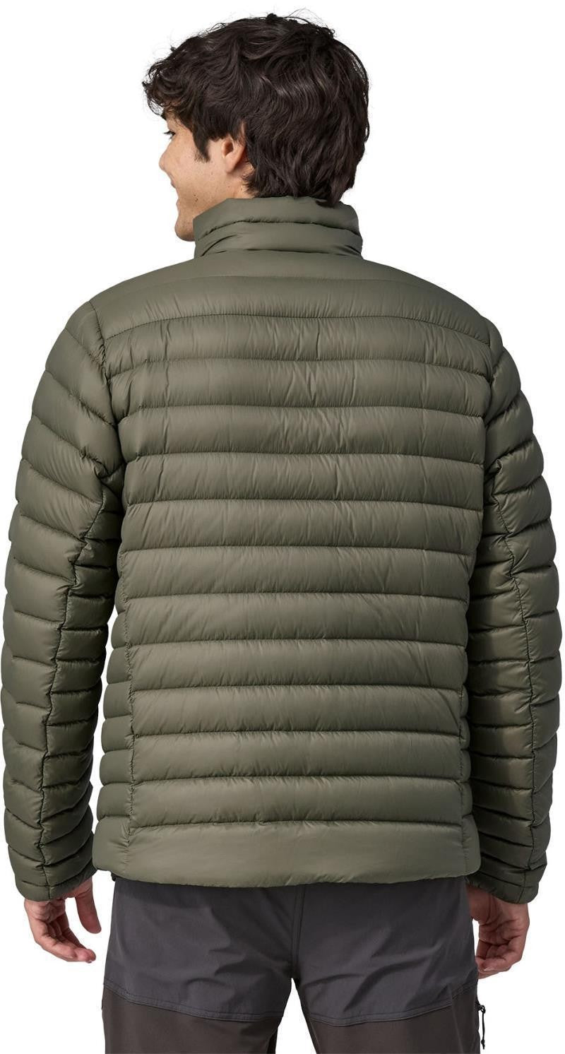 Down Sweater - Mens - basin green 1