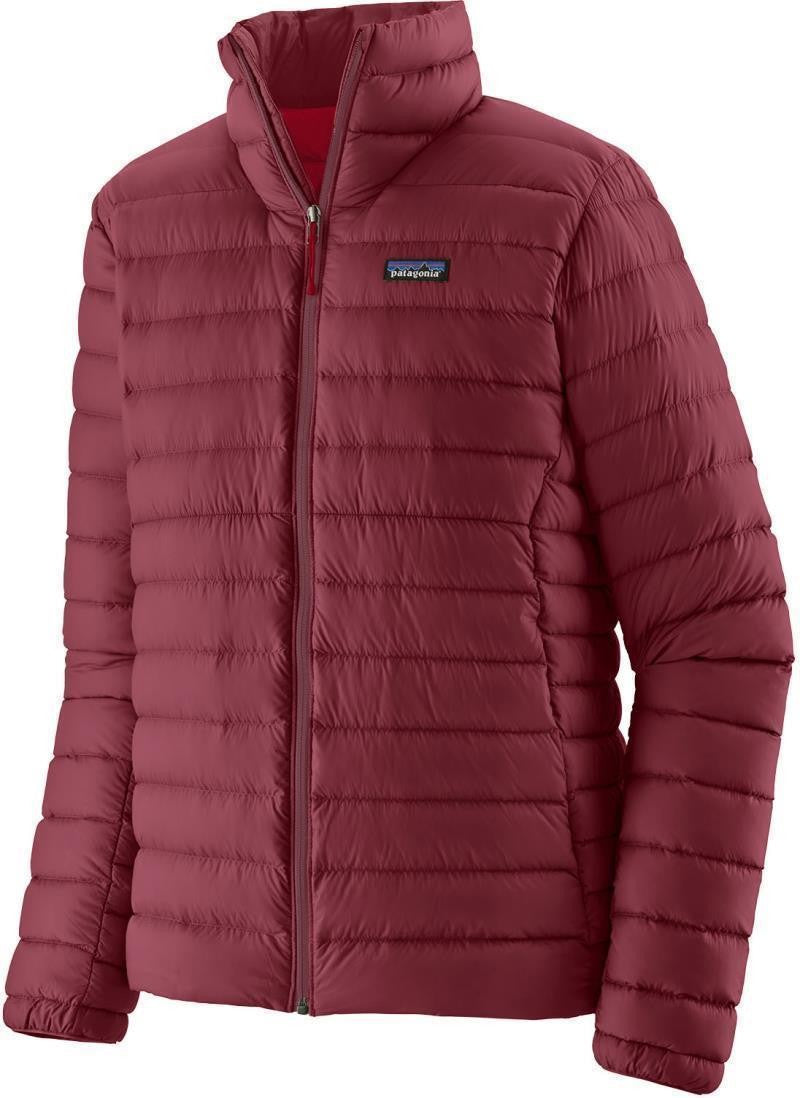 Down Sweater - Mens - carmine red 1