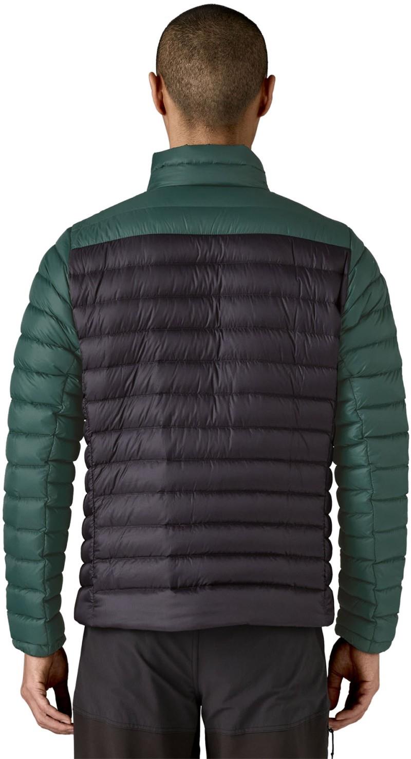 Down Sweater - Mens - cascade green w/black 1