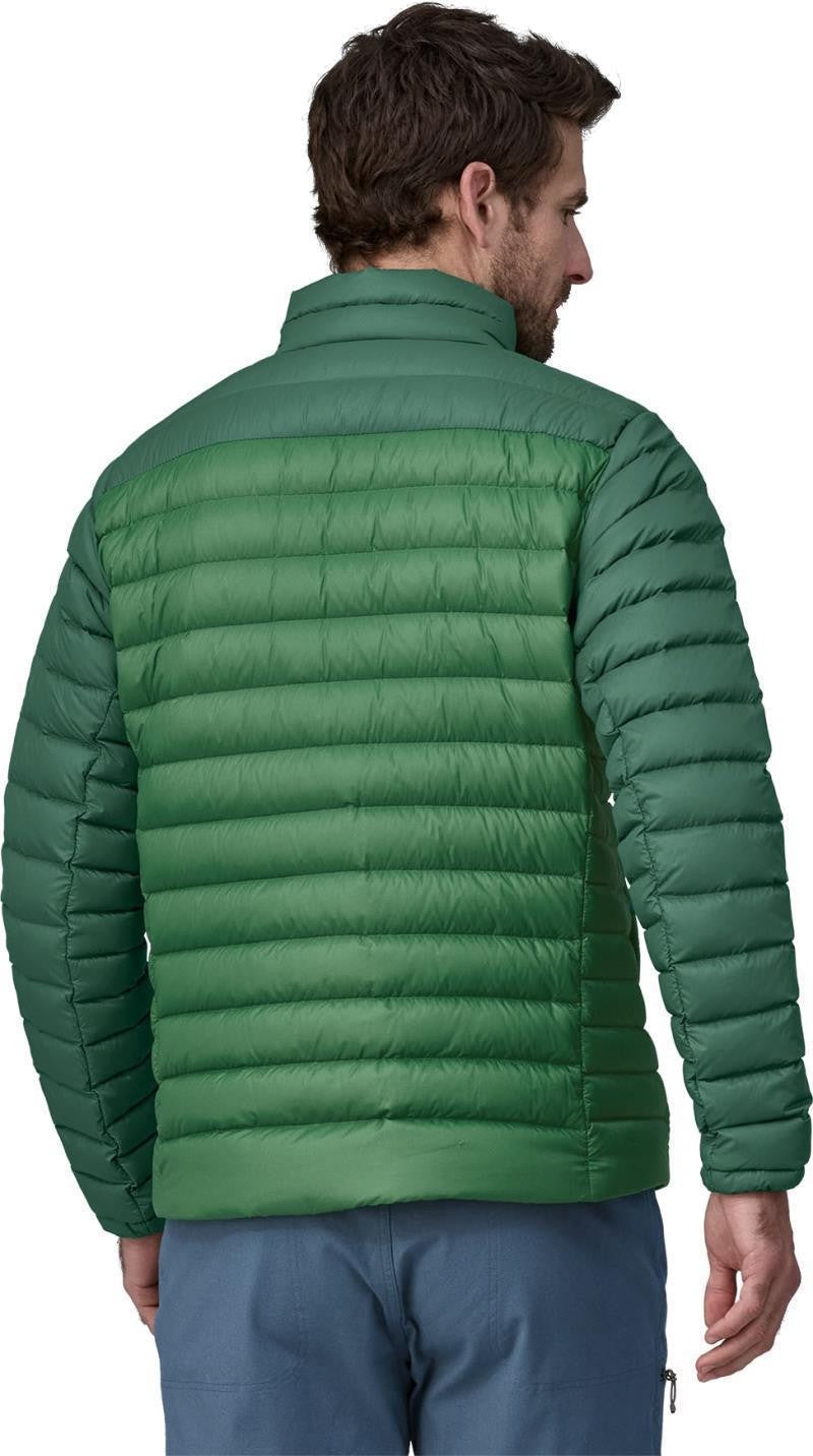 Down Sweater - Mens - gather green 1