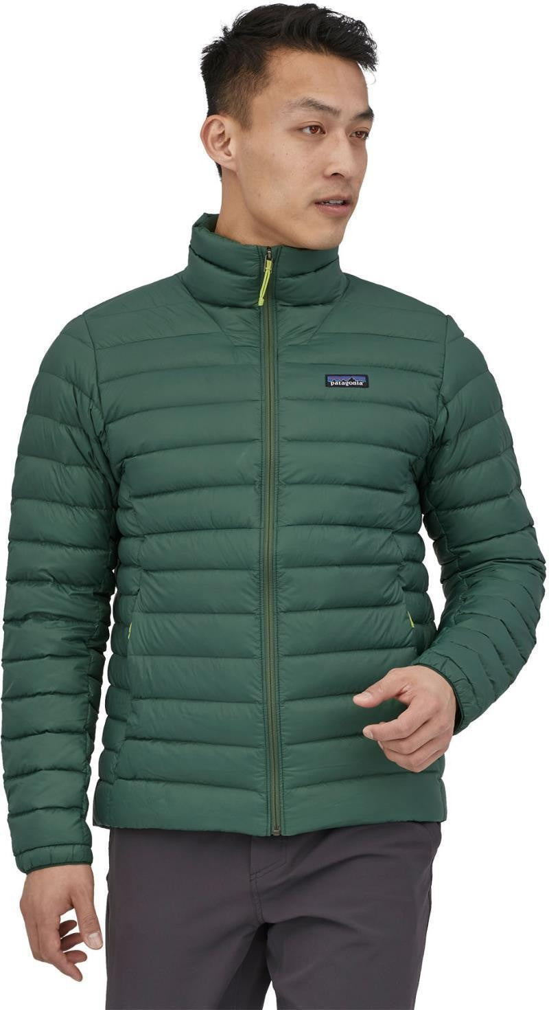Down Sweater - Mens - pinyon green 1