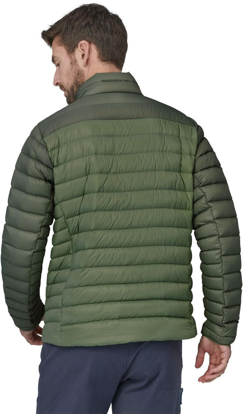 Down Sweater - Mens - sedge green 1