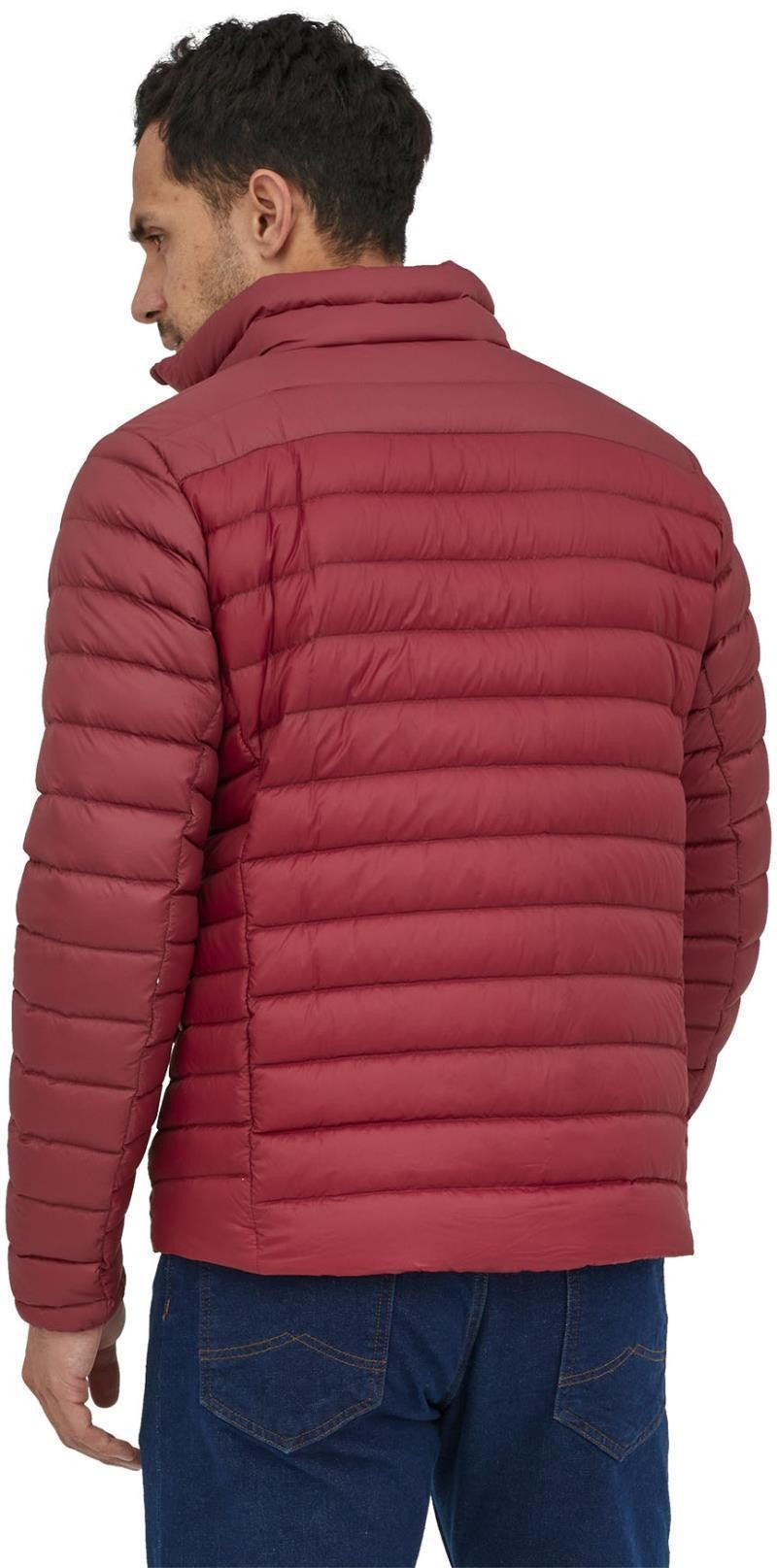 Down Sweater - Mens - wax red 1