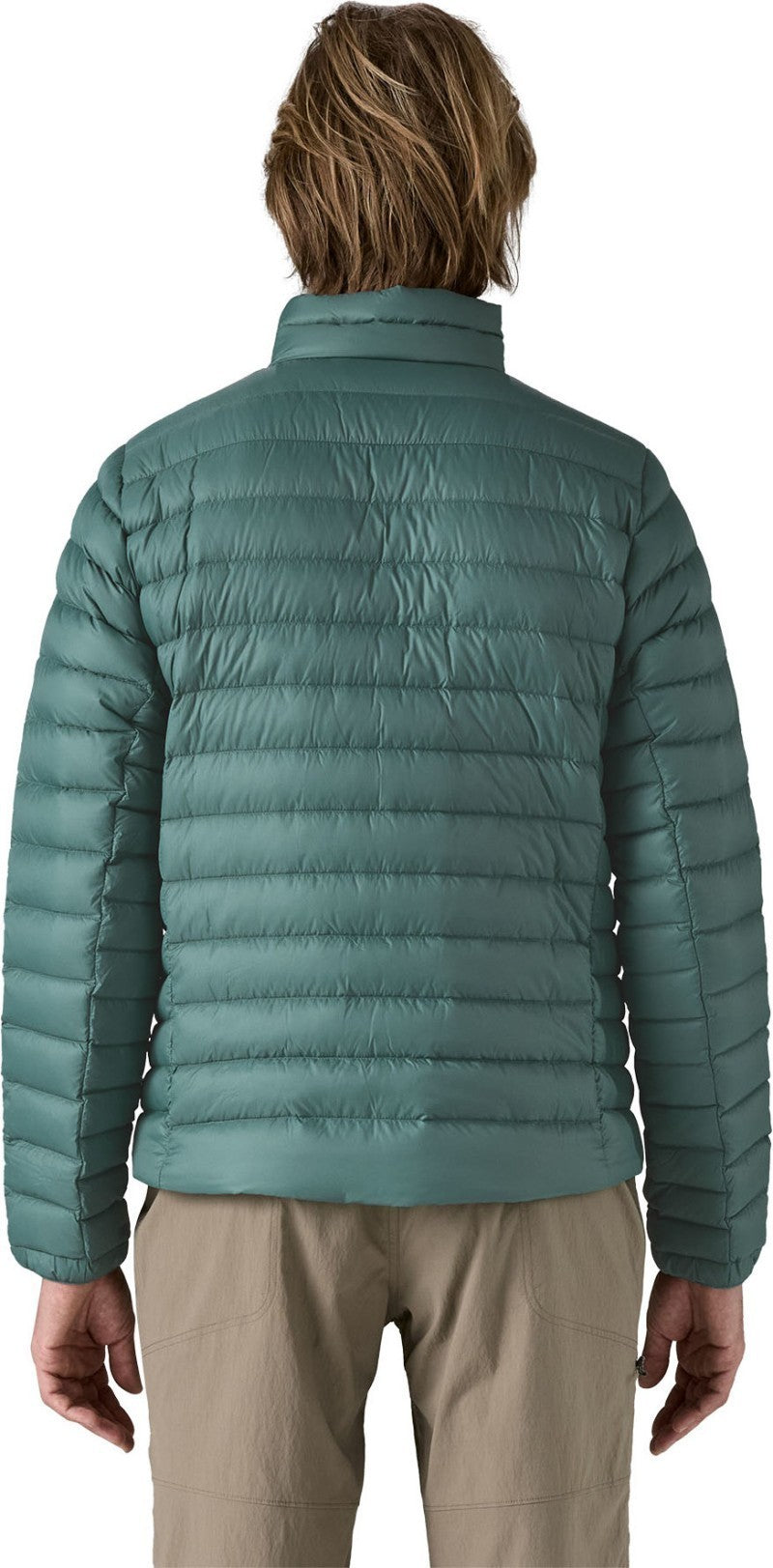 Down Sweater - Mens - wetland blue 1