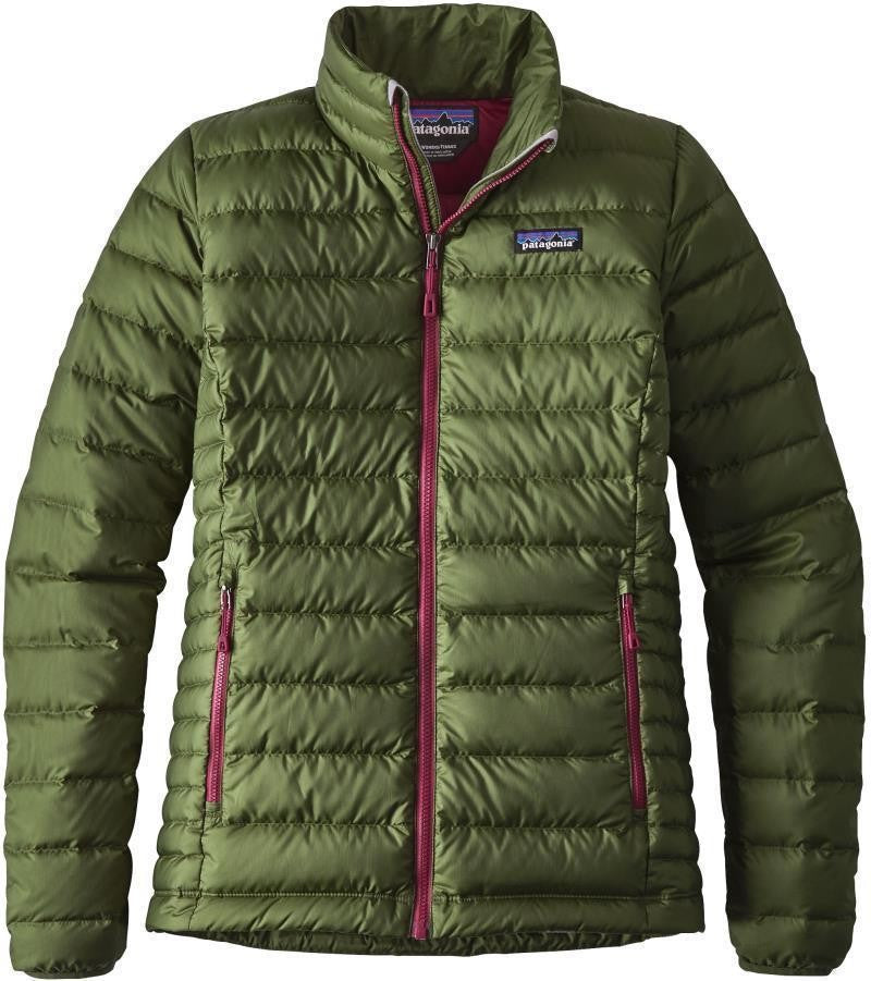 Down Sweater - Womens - buffalo green 1