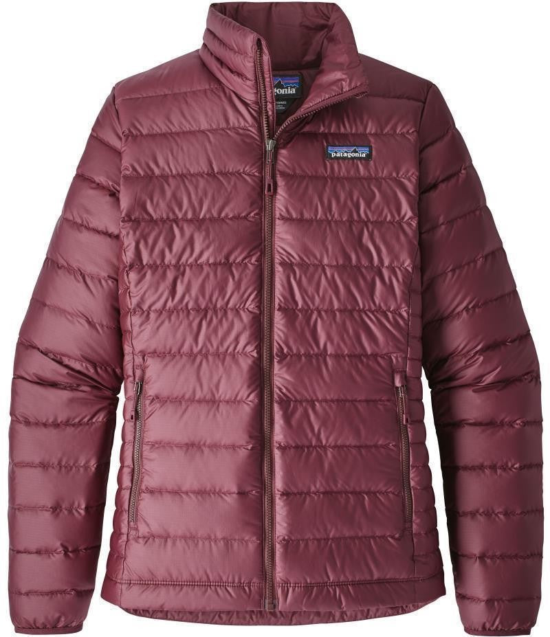 Down Sweater - Womens - dark currant 1