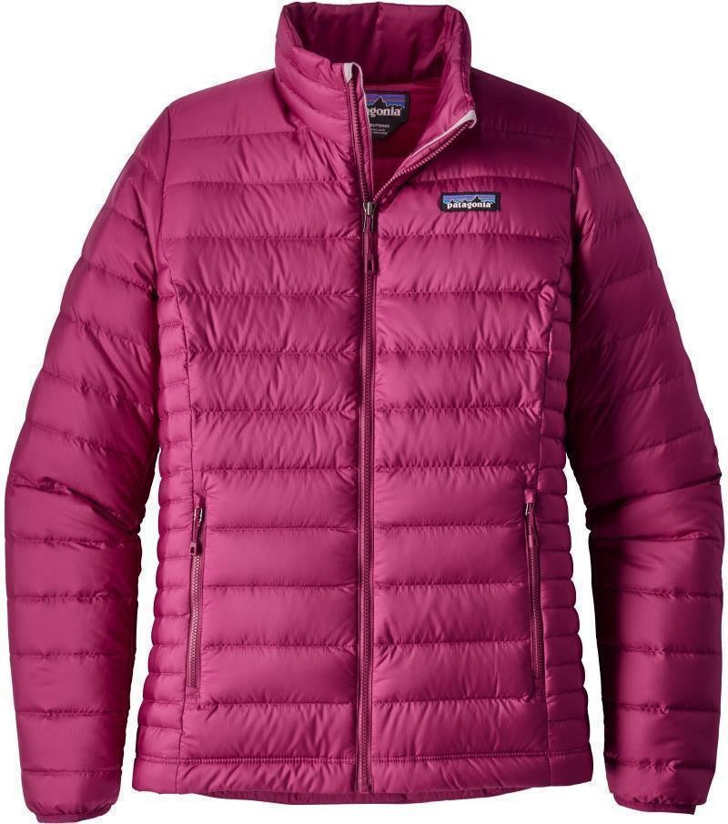 Down Sweater - Womens - magenta 1