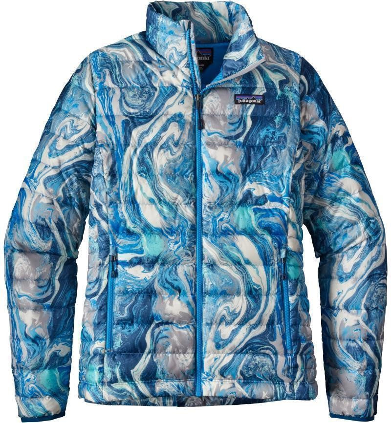 Down Sweater - Womens - rivermouth / big sur blue 1