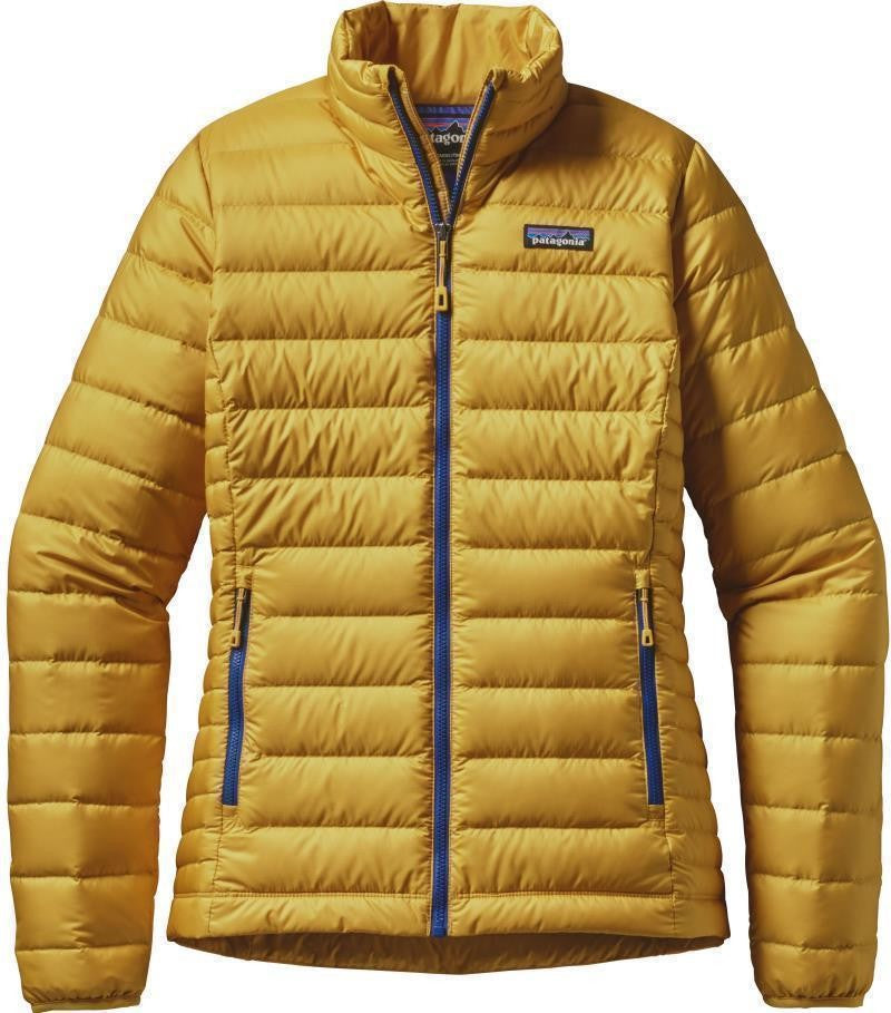 Down Sweater - Womens - sulphur yellow 1