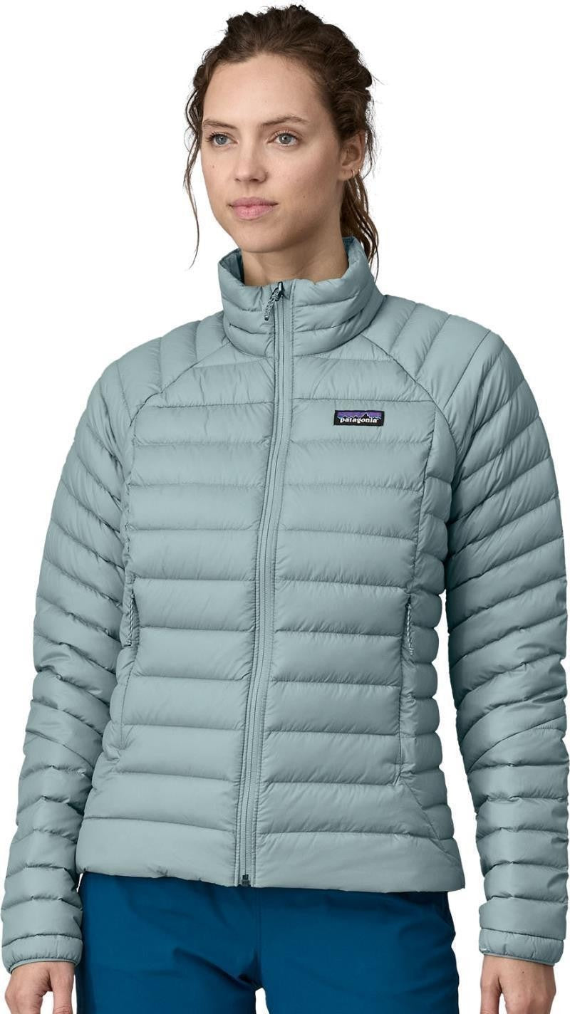 Down Sweater - Womens - thermal blue 1