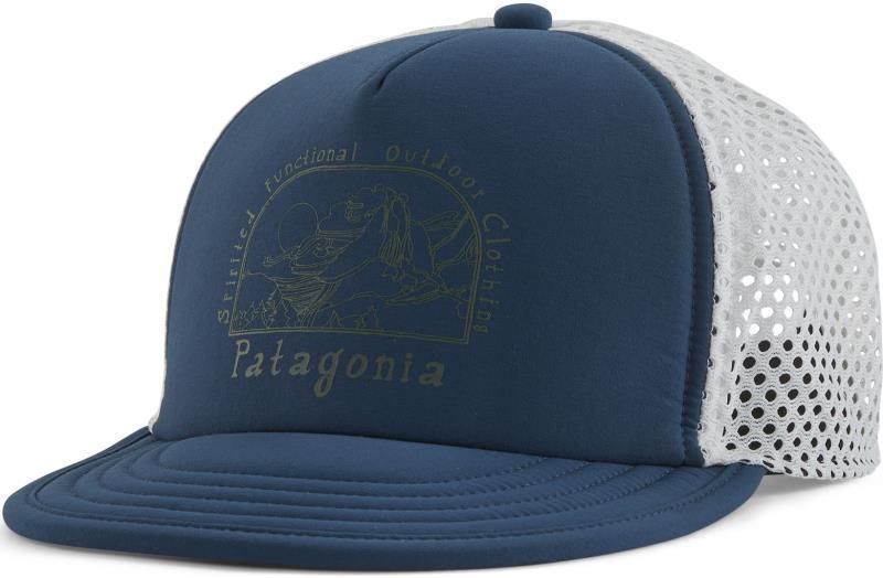 Duckbill Shorty Trucker Hat - Lost And Found / Tidepool Blue 1