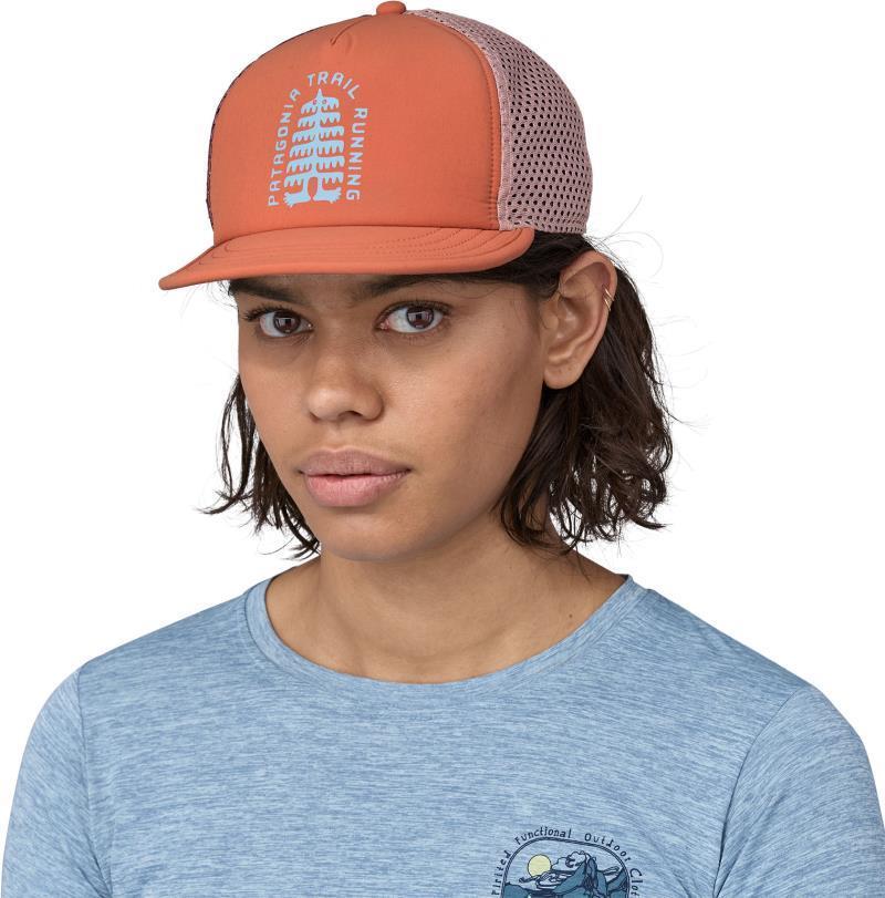 Duckbill Shorty Trucker Hat - Tree Trotter / Quartz Coral 2