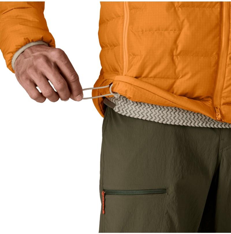 Durable Down Hoody - Mens - autumn orange 1