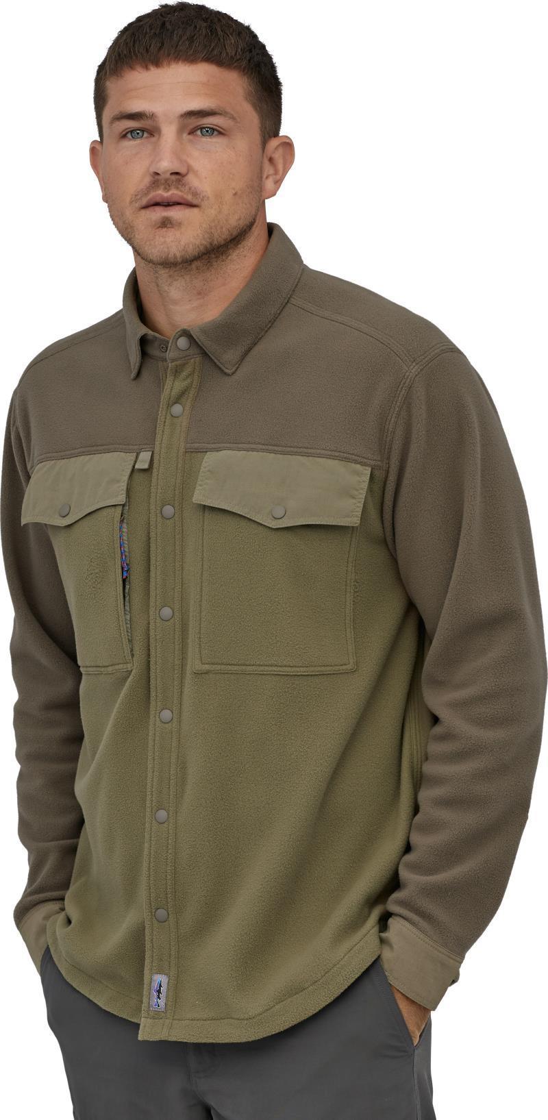 Early Rise Snap LS Shirt - Mens - Sage Khaki 2