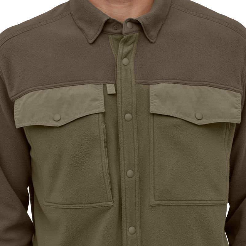 Early Rise Snap LS Shirt - Mens - Sage Khaki 4