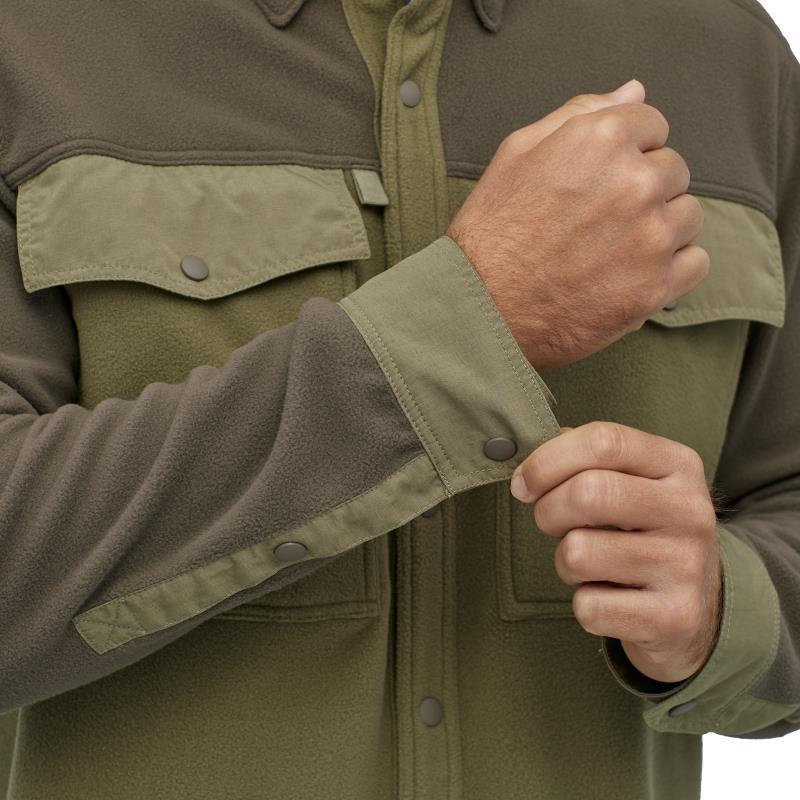 Early Rise Snap LS Shirt - Mens - Sage Khaki 6