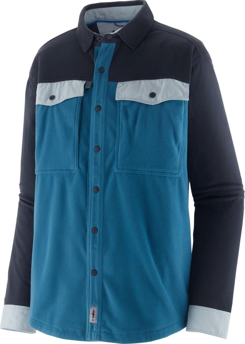 Early Rise Snap LS Shirt - Mens - wavy blue 1