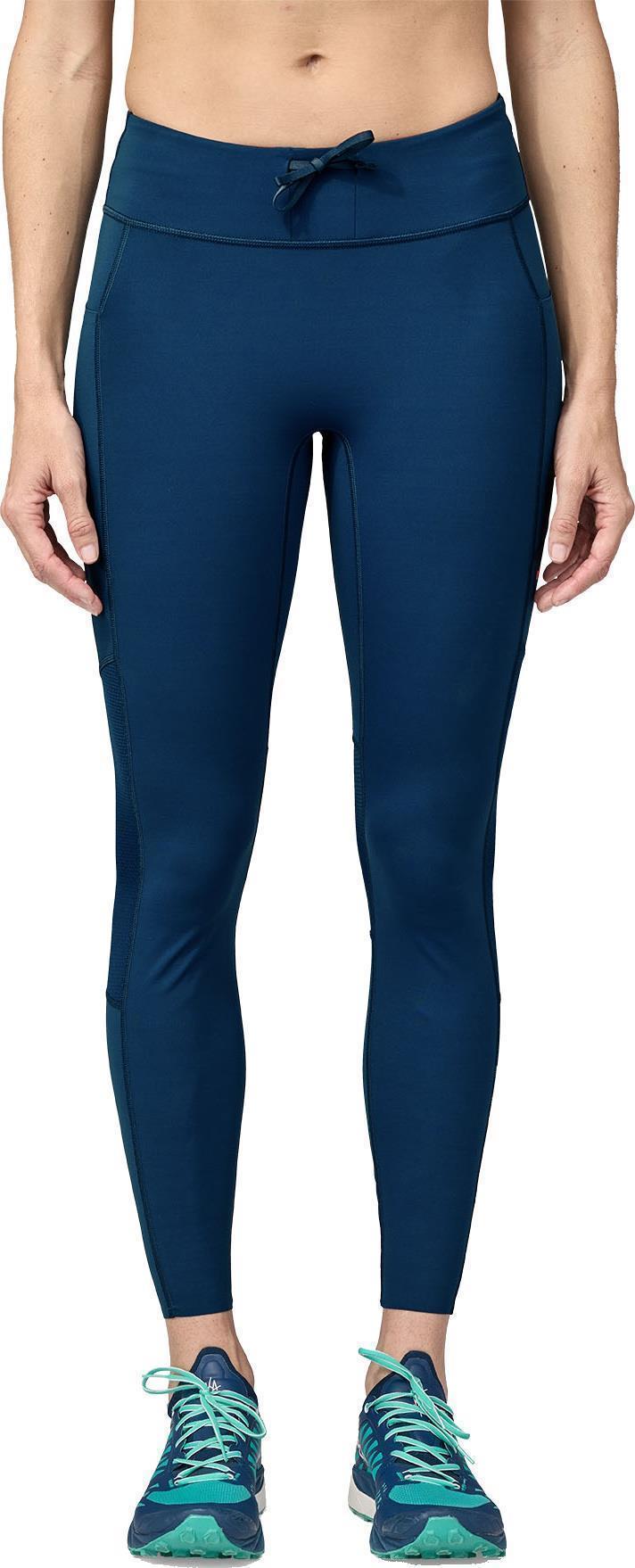 Endless Run 7/8 Tights - Womens - Lagom Blue 2