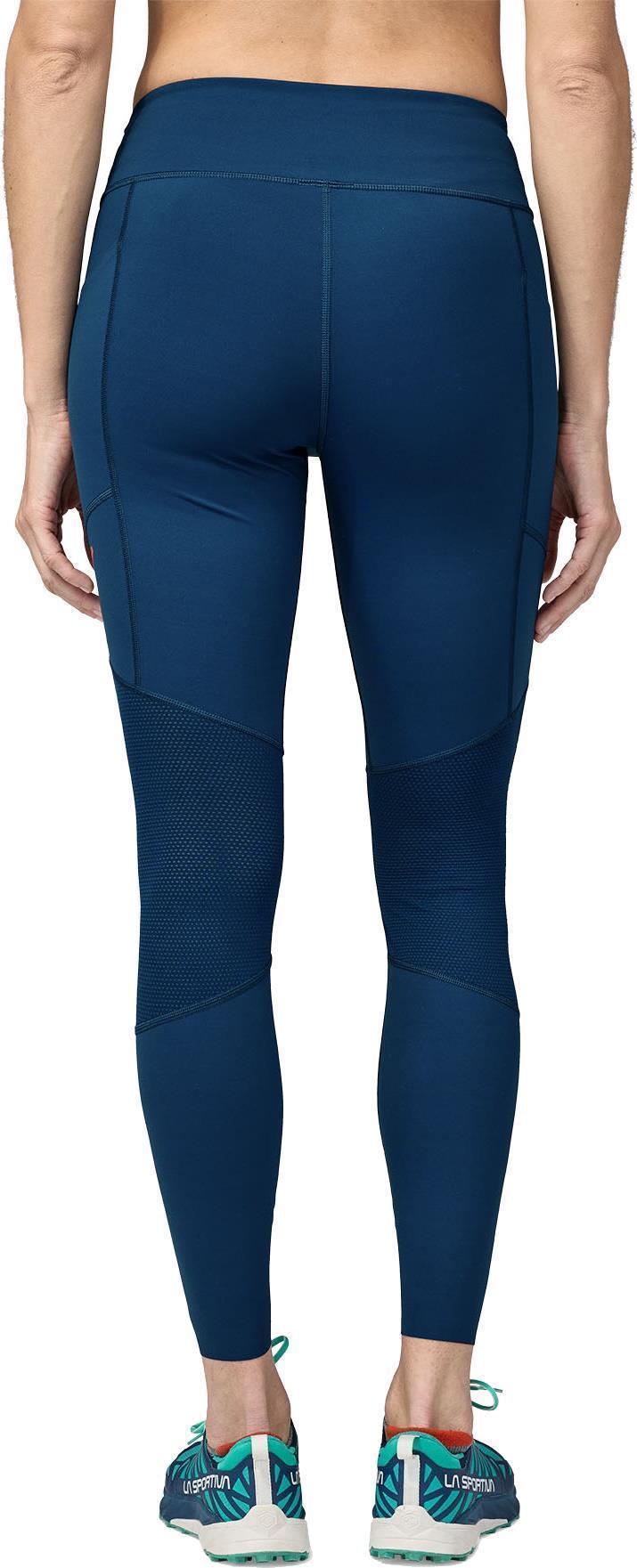 Endless Run 7/8 Tights - Womens - Lagom Blue 3