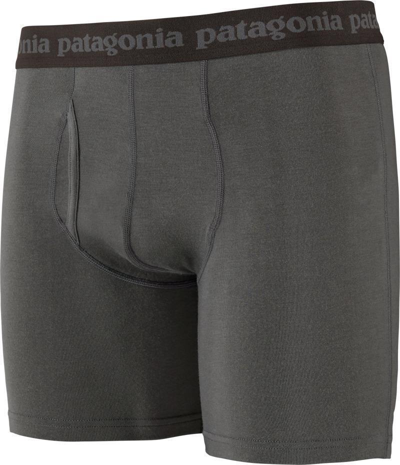 Essential Boxer Briefs, 6" Inseam - Mens - Forge Grey 1