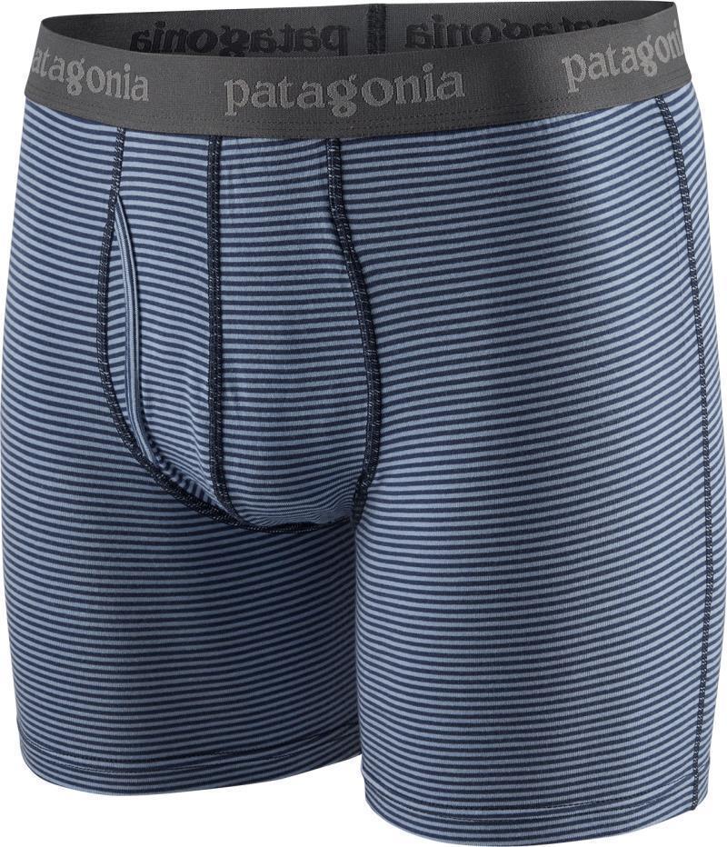 Essential Boxer Briefs, 6" Inseam - Mens - fathom stripe / new navy 1