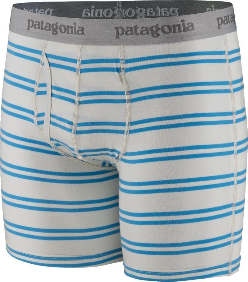 Essential Boxer Briefs, 6" Inseam - Mens - mirror stripe / dyno white 1