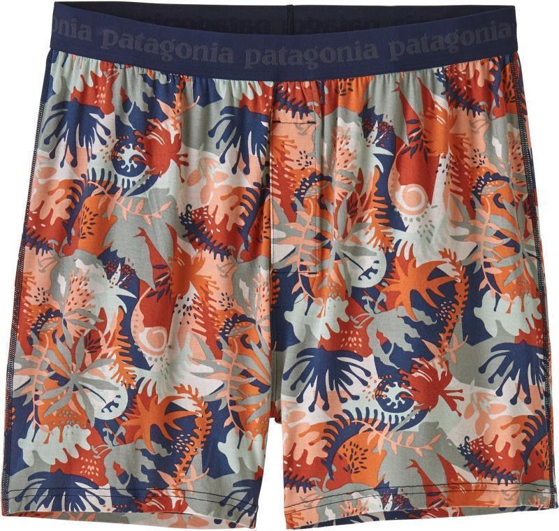 Essential Boxers - Mens - Wild Waratah / Celadon 1