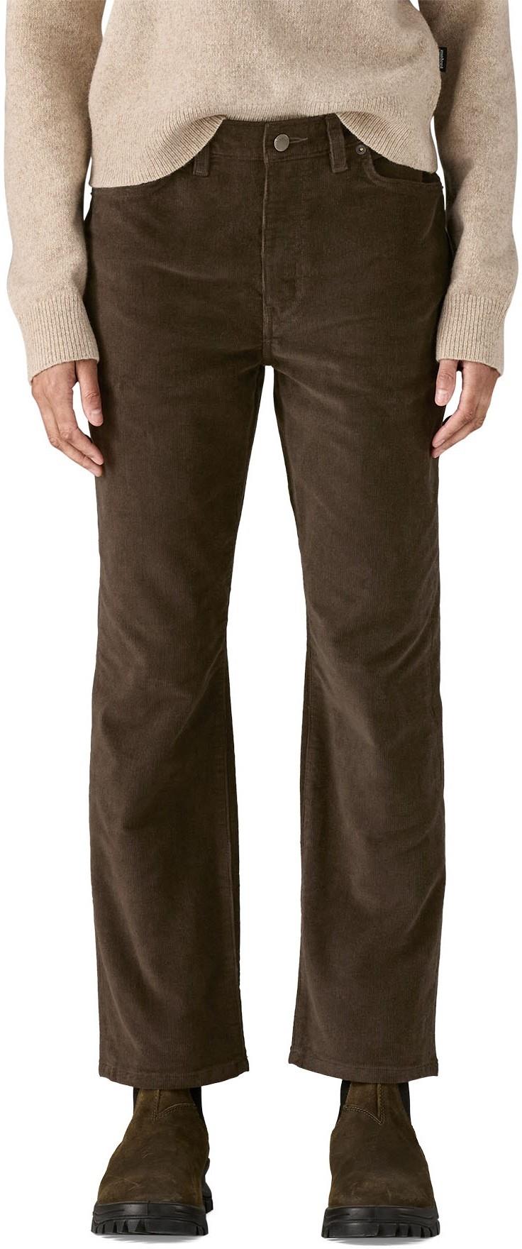 Everyday Cord Straight Pants - Womens - otter brown 1