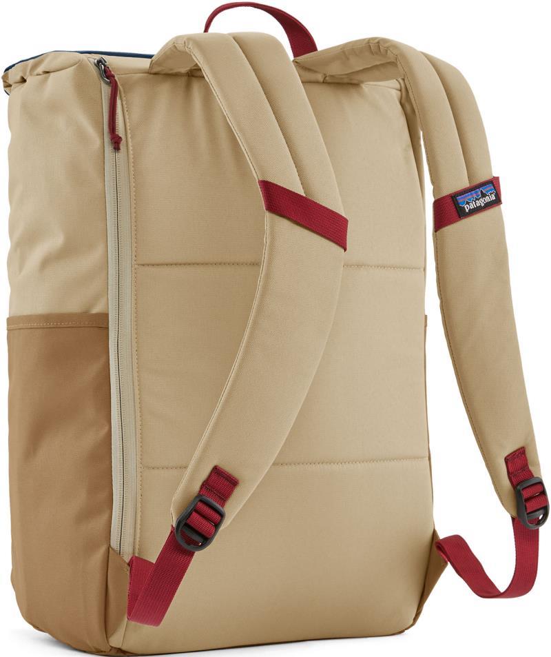 Fieldsmith Roll Top Pack - Patchwork / Coriander Brown 2