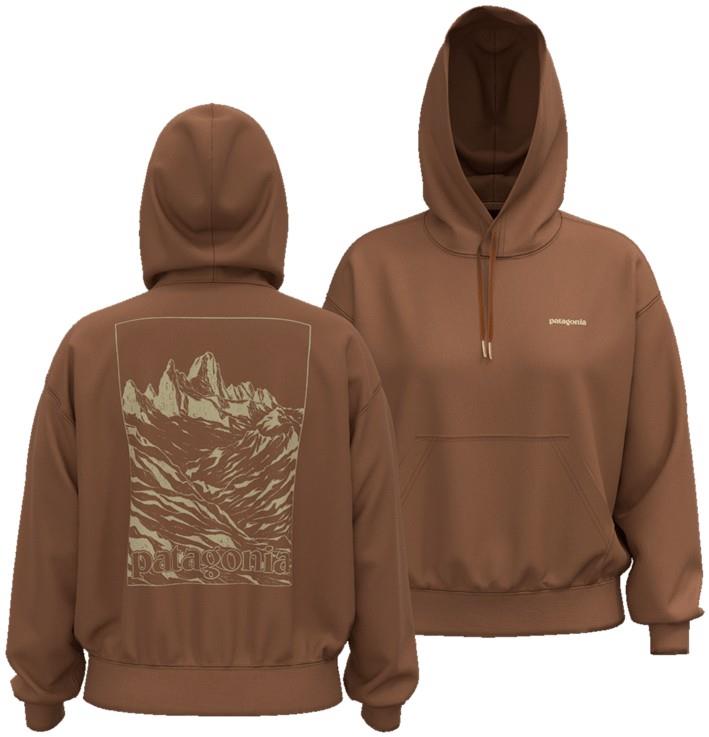 Fitz Roy Approach Daily Hoody - Womens - earthworm brown 1