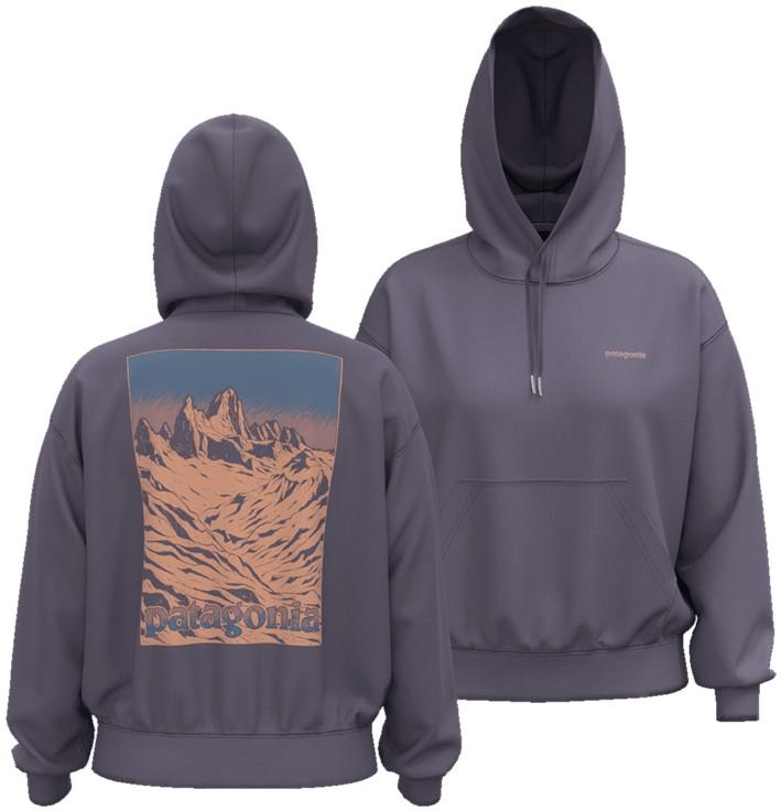 Fitz Roy Approach Daily Hoody - Womens - puddle purple 1