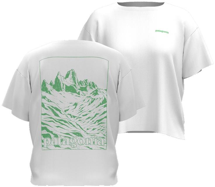 Fitz Roy Approach Easy-Cut Tee - Womens - white 1
