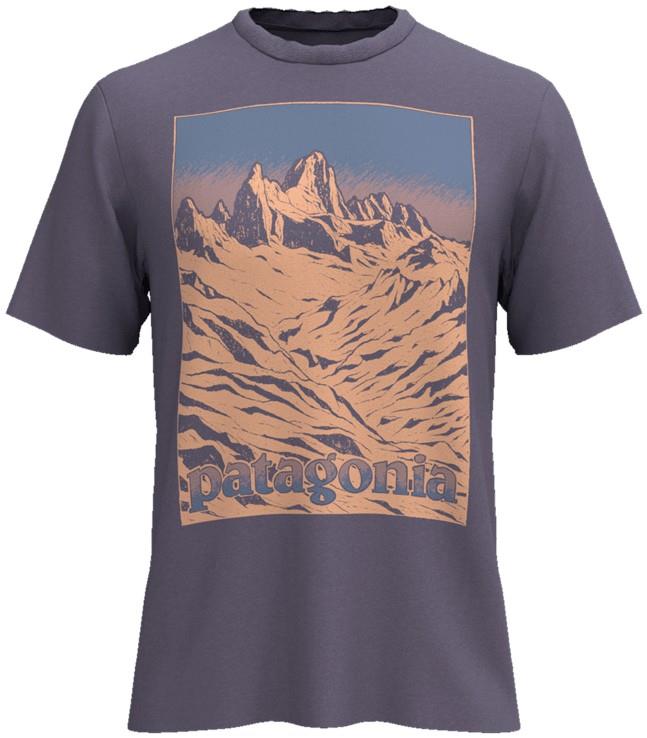 Fitz Roy Approach T-Shirt - Mens - puddle purple 1