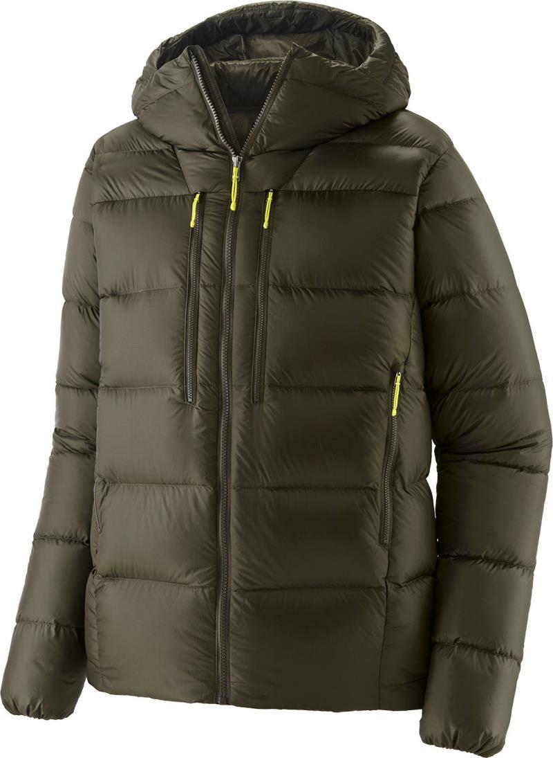 Fitz Roy Down Hoody - Mens - pine needle green 1