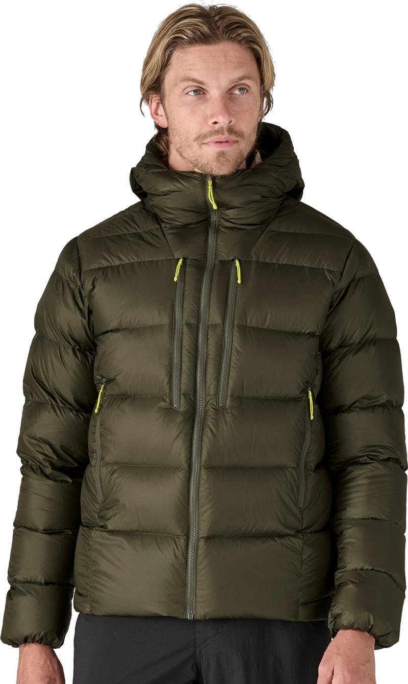 Fitz Roy Down Hoody - Mens - pine needle green 1