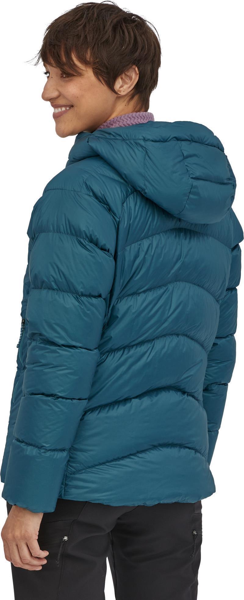 Fitz Roy Down Hoody - Womens - Abalone Blue 3