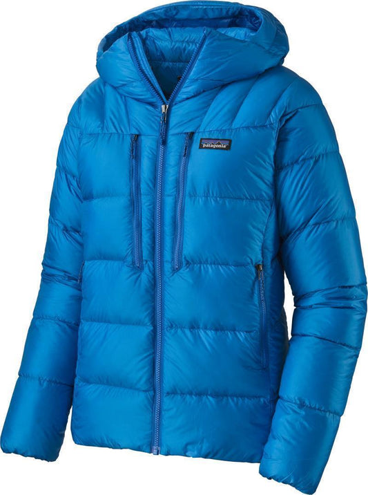 Fitz Roy Down Hoody - Womens - Alpine Blue 1