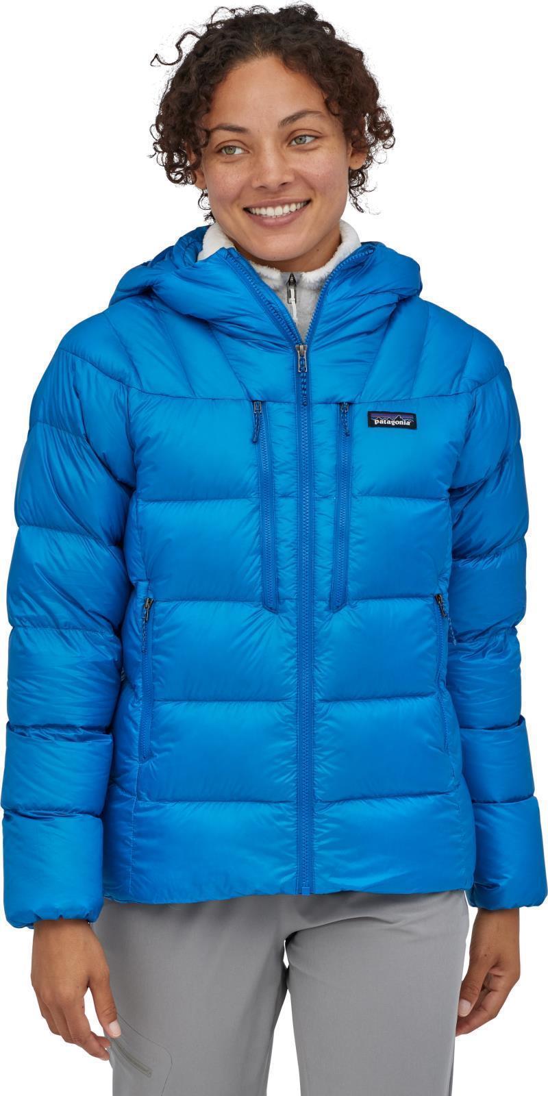 Fitz Roy Down Hoody - Womens - Alpine Blue 2