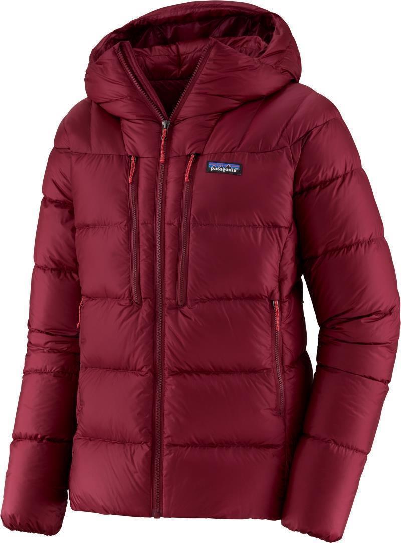 Fitz Roy Down Hoody - Womens - Roamer Red 1
