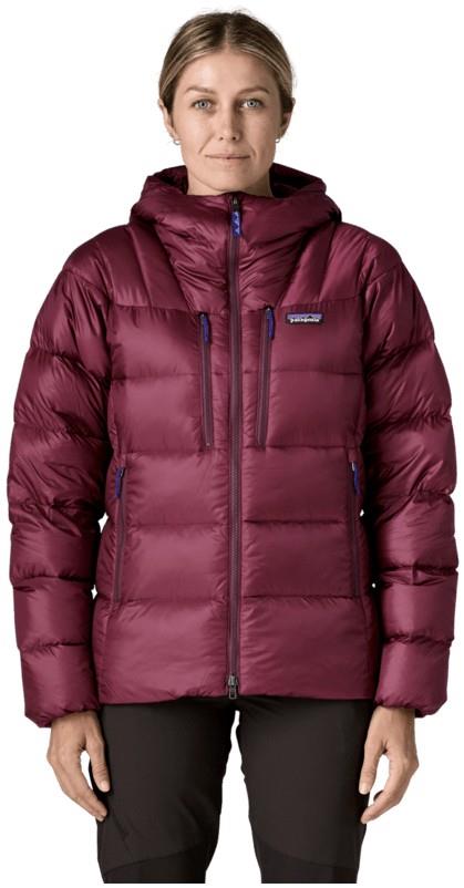 Fitz Roy Down Hoody - Womens - berry fig 1