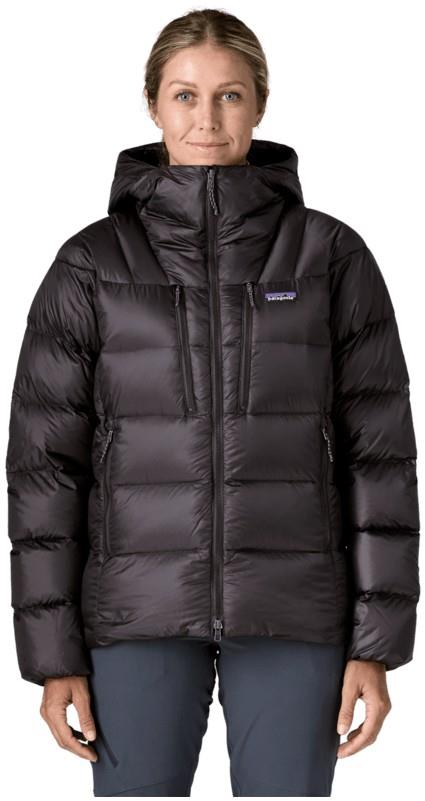 Fitz Roy Down Hoody - Womens - black 1