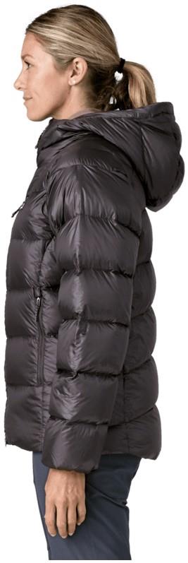 Fitz Roy Down Hoody - Womens - black 1