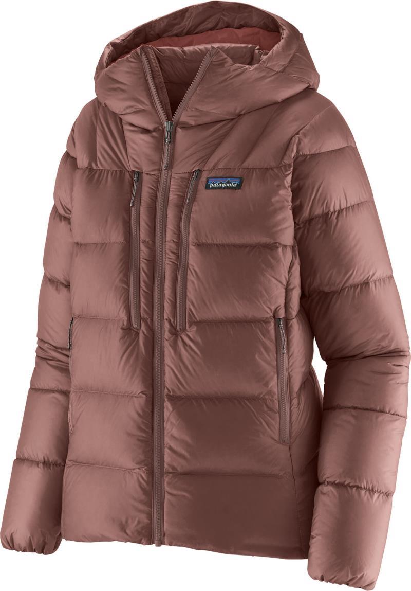 Fitz Roy Down Hoody - Womens - dulse mauve 1