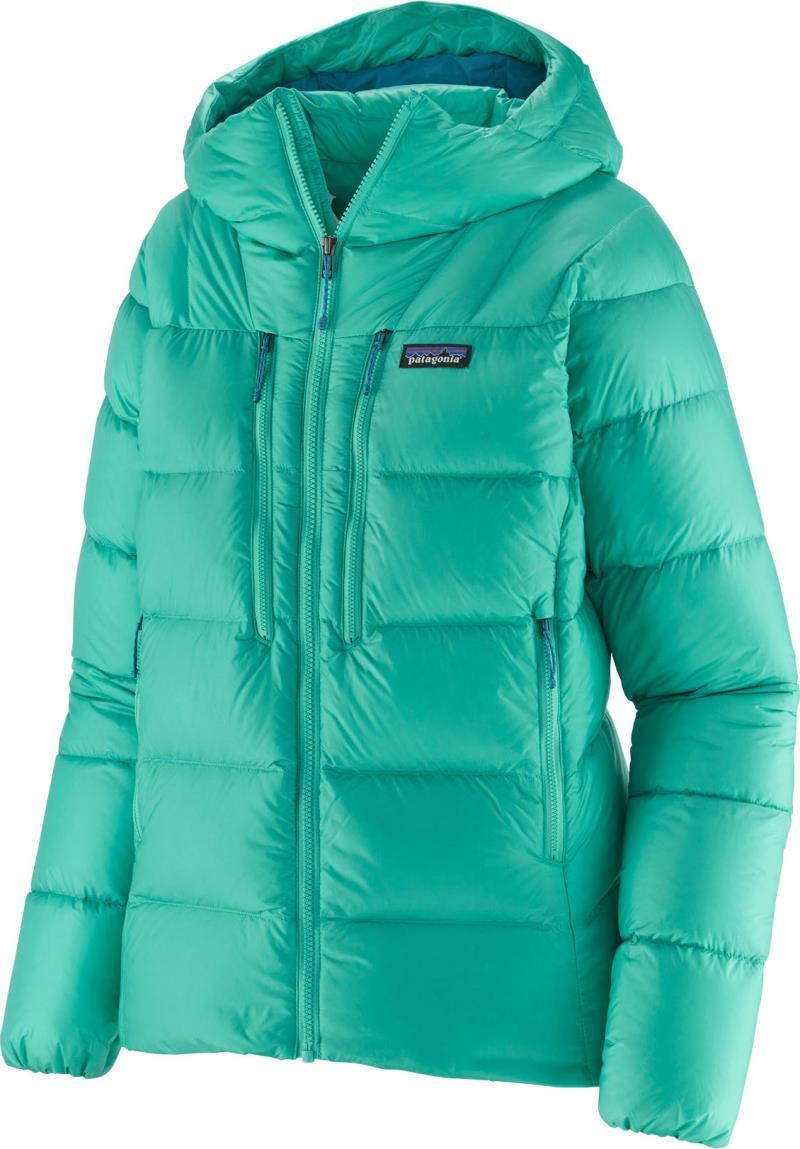 Fitz Roy Down Hoody - Womens - fresh teal 1